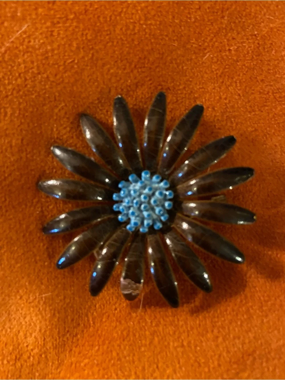 Vintage floral brooch